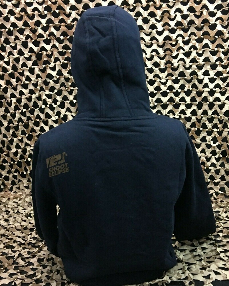 NEW Planet Eclipse Derail Hooded Sweatshirt - Navy - Large