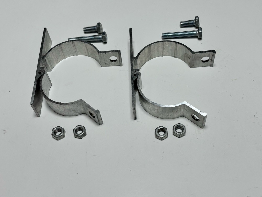 Aluminum Post Mounting Bracket for Signs 2pk