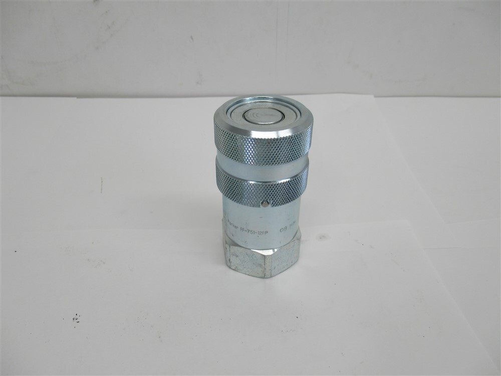 Parker FF-751-12FP , Non Spill Flat Face Hydraulic Quick Coupling