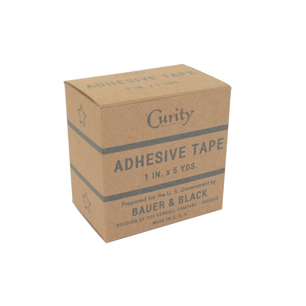 WW2 US Army Curity Adhesive Tape Box - Reproduction Empty Display Box First Aid