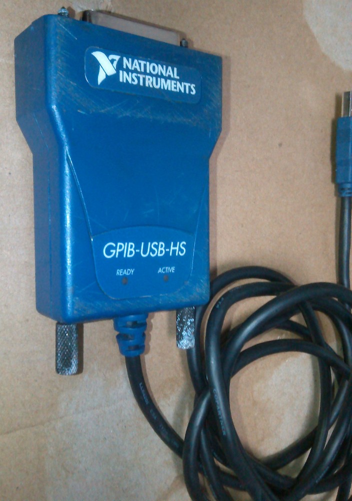 National Instruments NI GPIB-USB-HS Interface Adapter / Tested