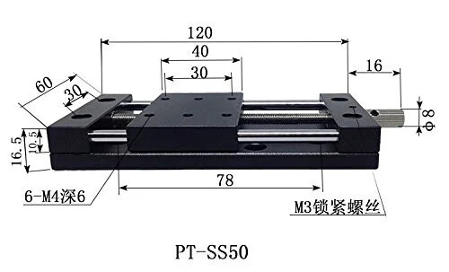 Z-Axis Lifting XY Linear Manual Three-Axis Stage Precision Lab Jack With Locking