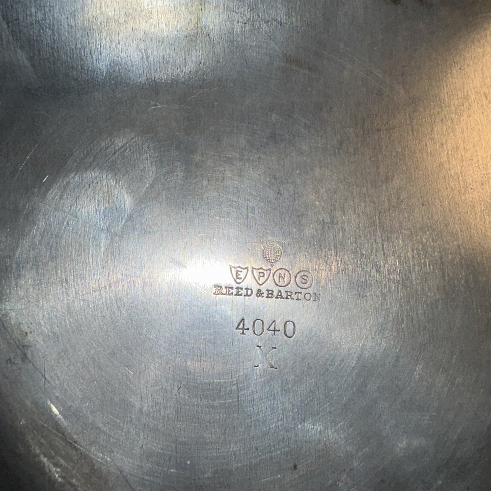 Reed And Barton Covered Serving Dish