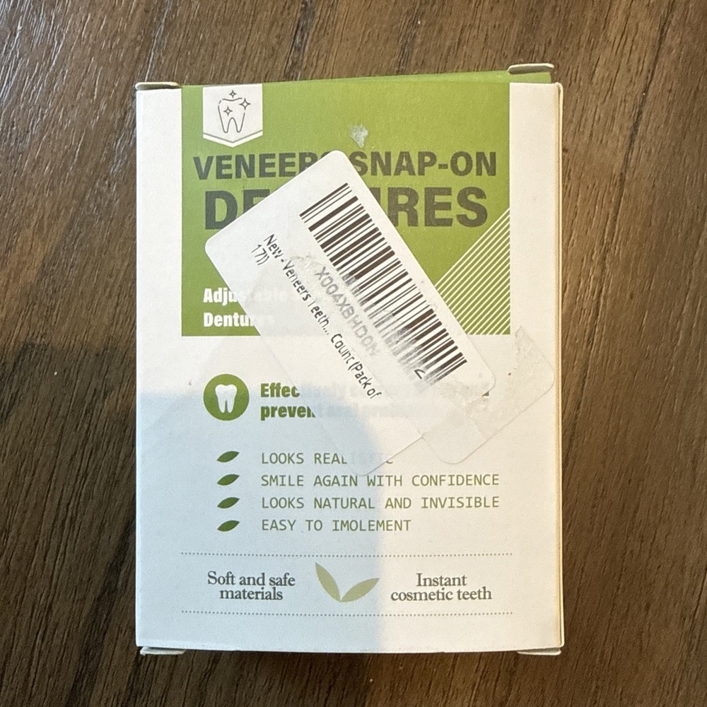 Snap On Denture Adjustable 1 Pair