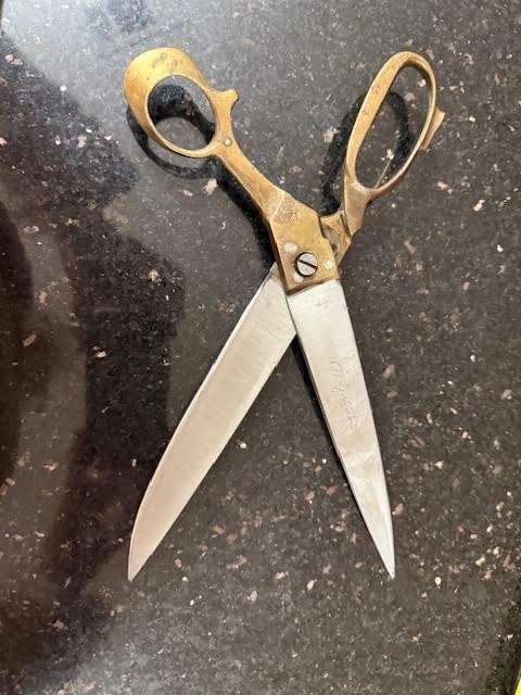 12 inch Tailor Scissors INDIA BRASS HANDLE