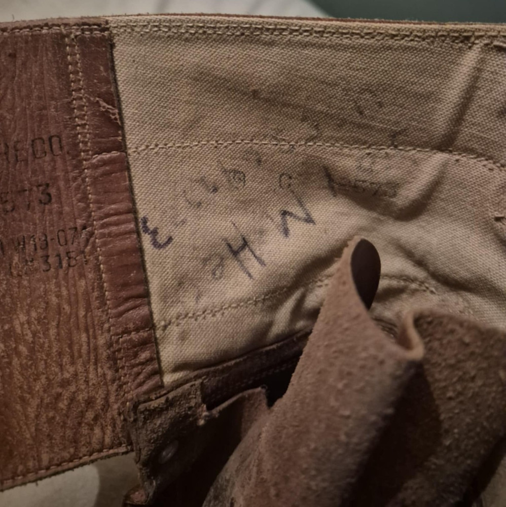 WW2 US Army M43 Double Buckle Boots