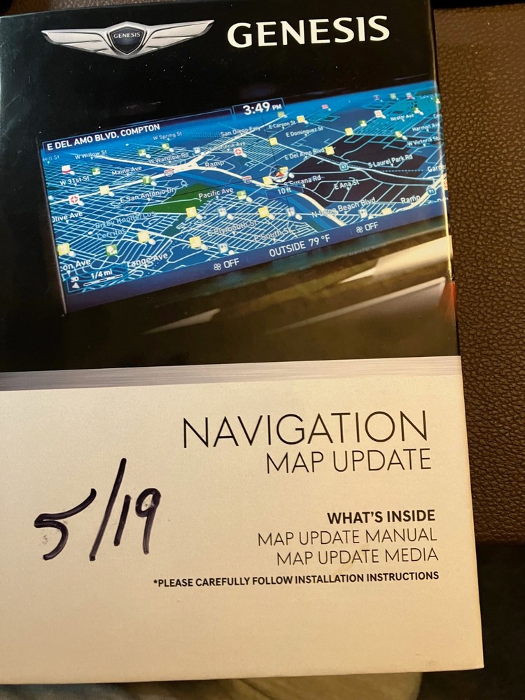 2017 Genesis G80 Navigation Map Update