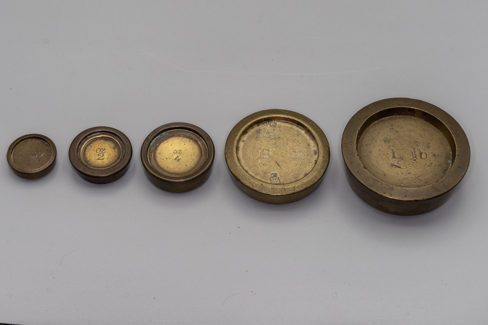 Victorian Postal Scales by Samson Mordan & Co