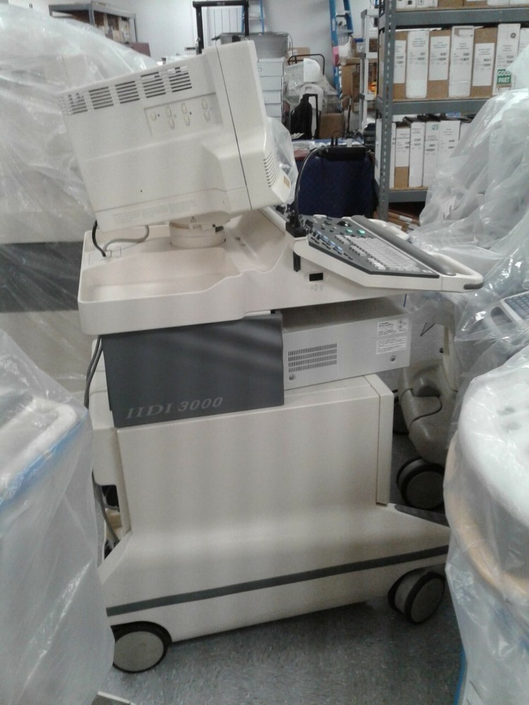 Philips ATL HDI 3000 Ultrasound Machine.  System passed diagnostics. Tested 