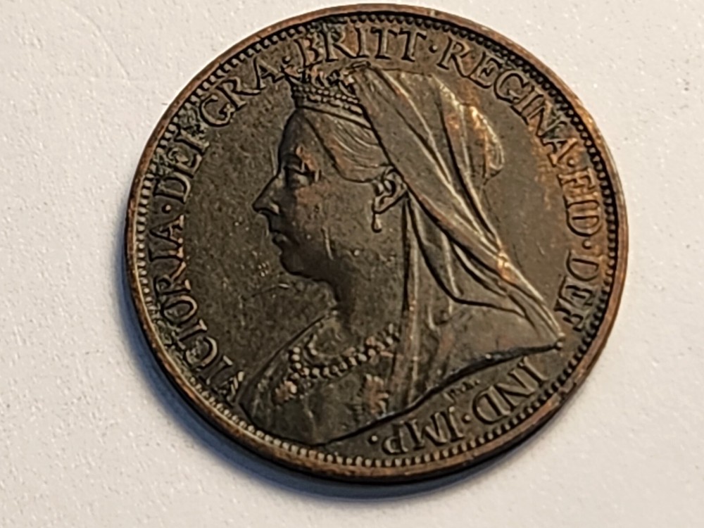 1896 Great Britain Farthing 1166