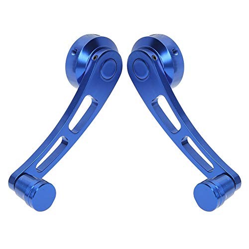 2Pcs Window Crank, Alloy Window Handle Riser Winder Crank Handle Fit for Blue