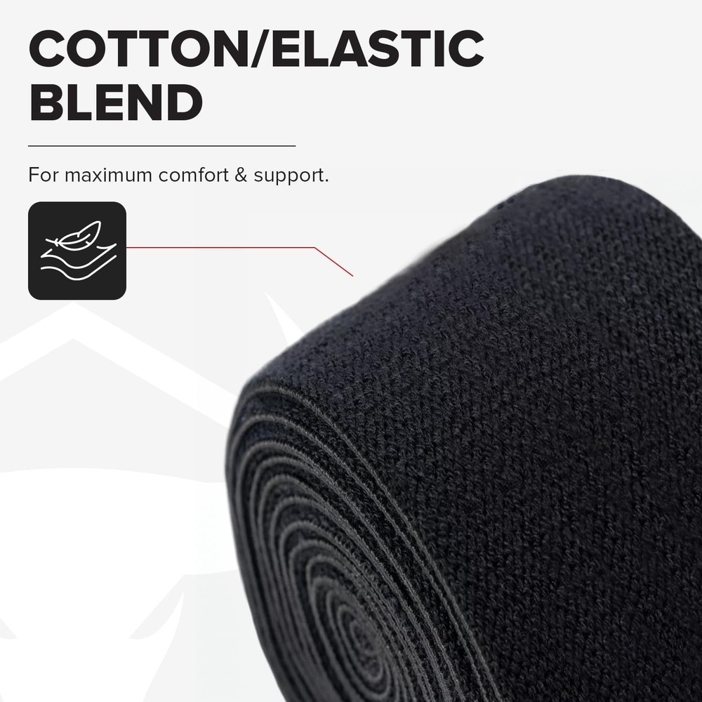 Supportive Knee Wraps for Squatting - 80" Lifting Straps