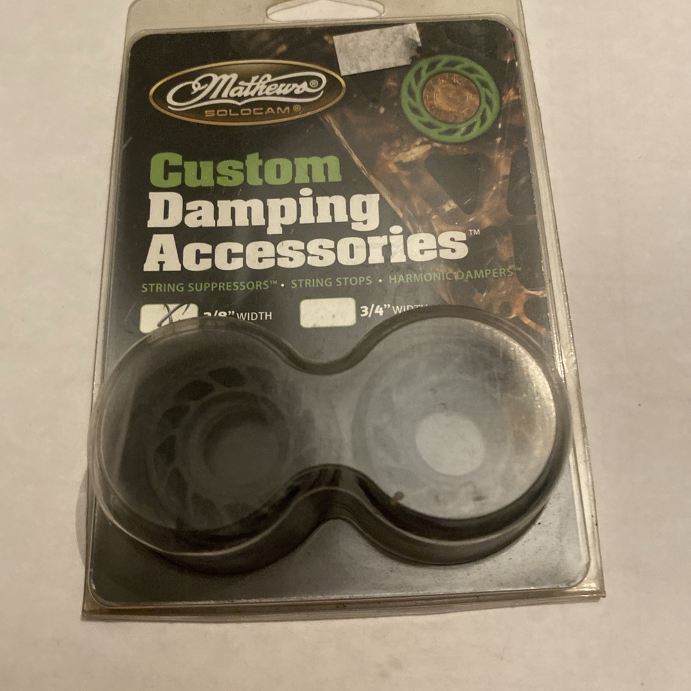 Mathews Archery CustomDamping Accessories Black 2pc