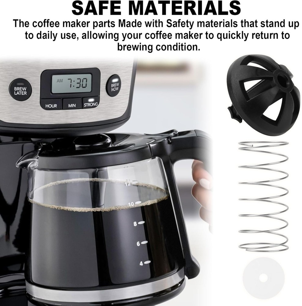 Coffee Machine Brewing Basket Bottom spring loaded stopper kits Fits for Mr....