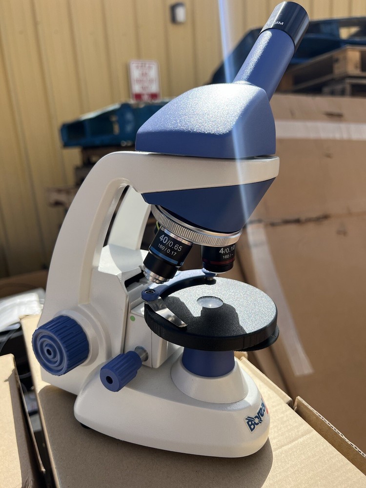 Boreal 2 Compound Microscope Science School Work Laboratory Students TESTED