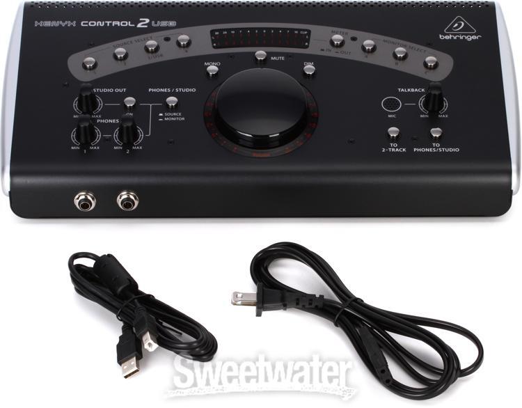 Behringer CONTROL2USB High-end Studio Control with VCA Control and USB Audio