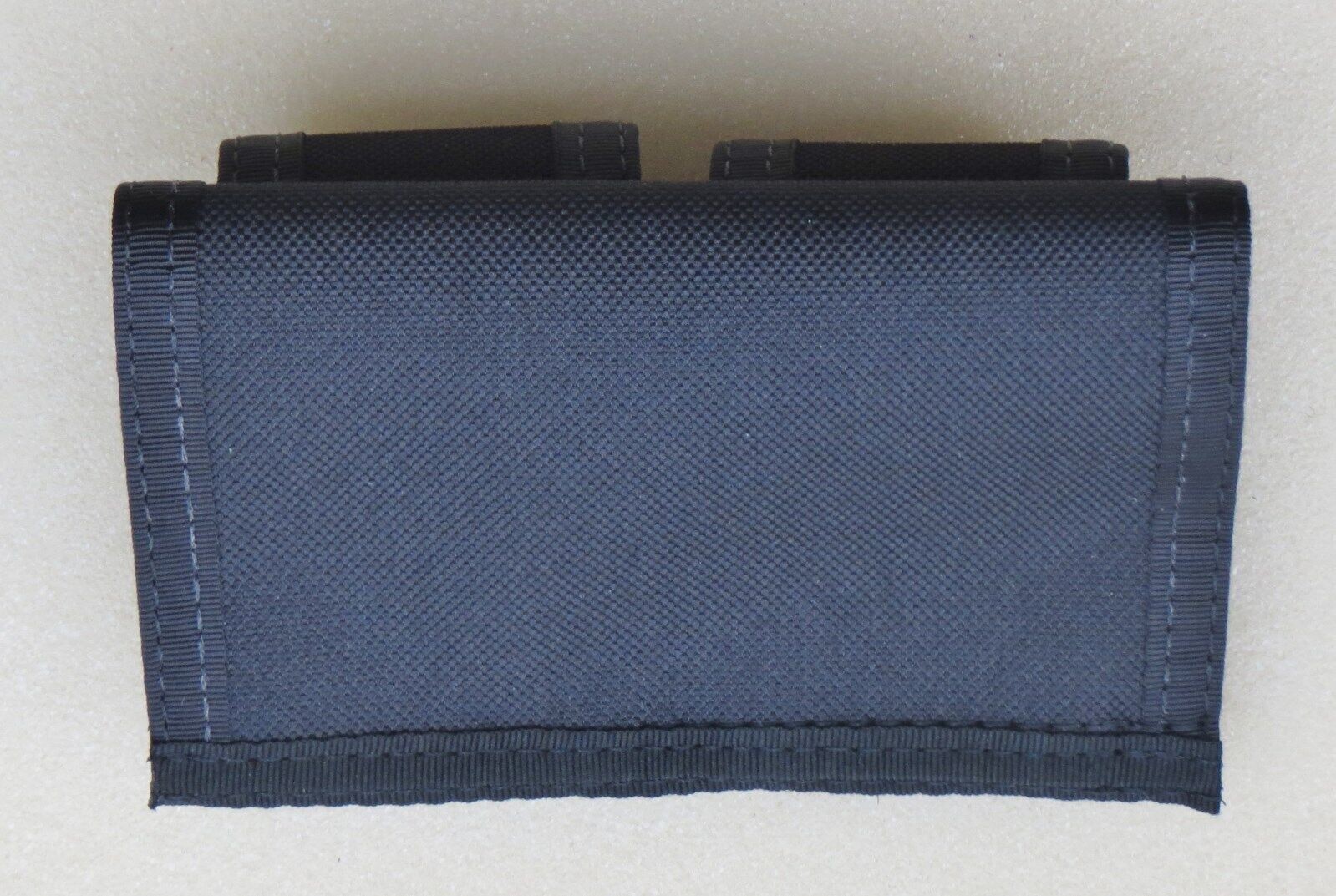 DOUBLE SPEEDLOADER BELT POUCH - 22 MAG, 32, 38, 357, 41, 44, 1000 DENIER NYLON