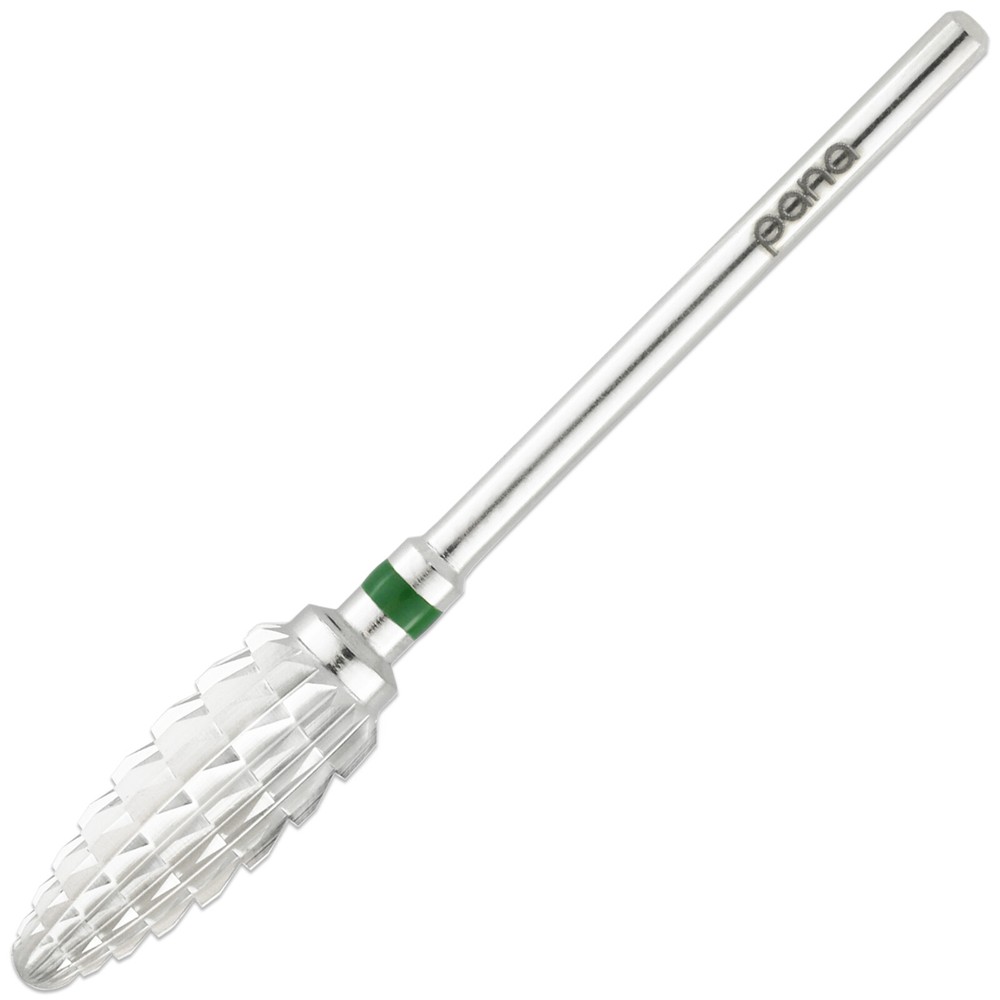 Professional Silver Large Cone Carbide Nail Drill Bit Coarse Grit