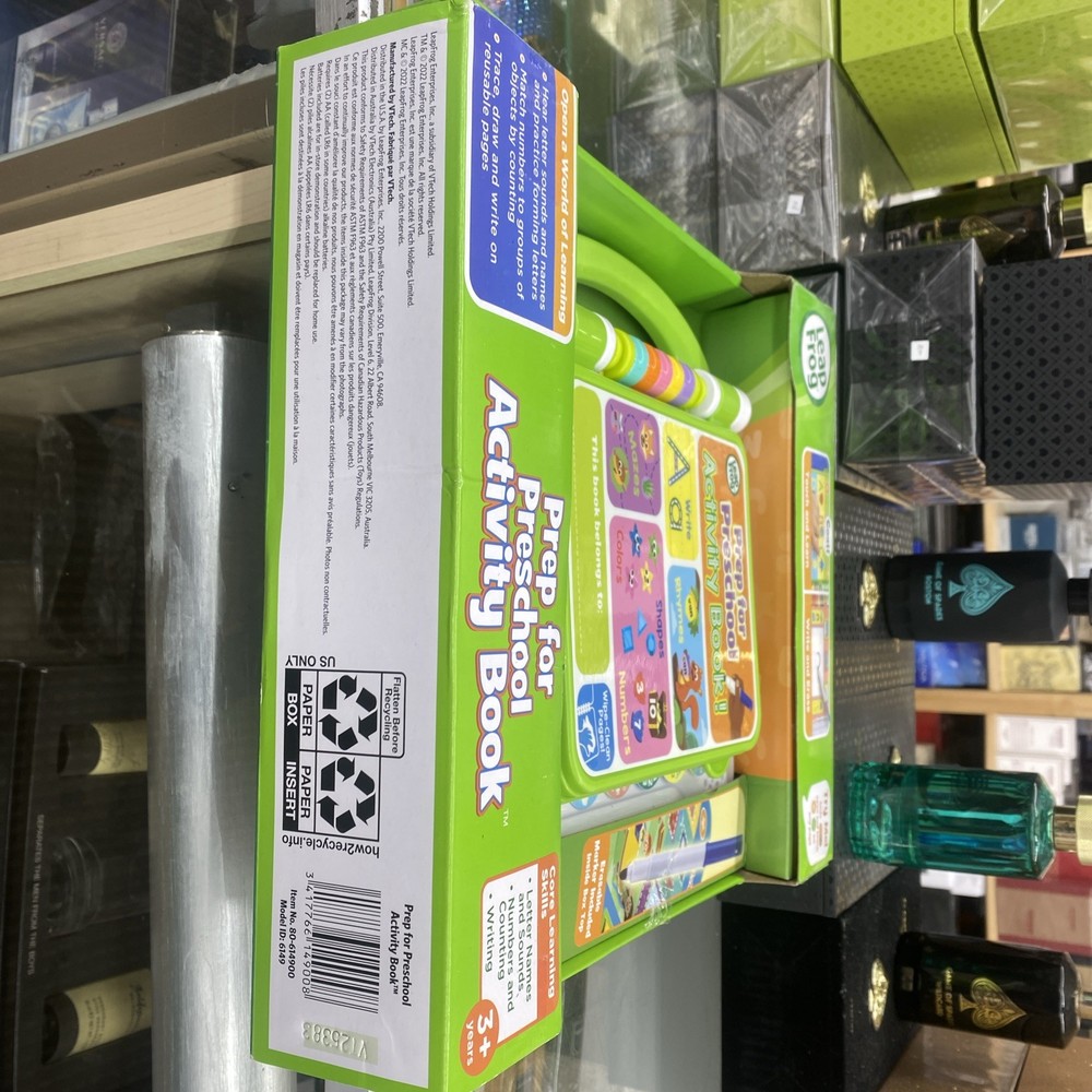 LeapFrog Prep for Preschool Activity Book Green