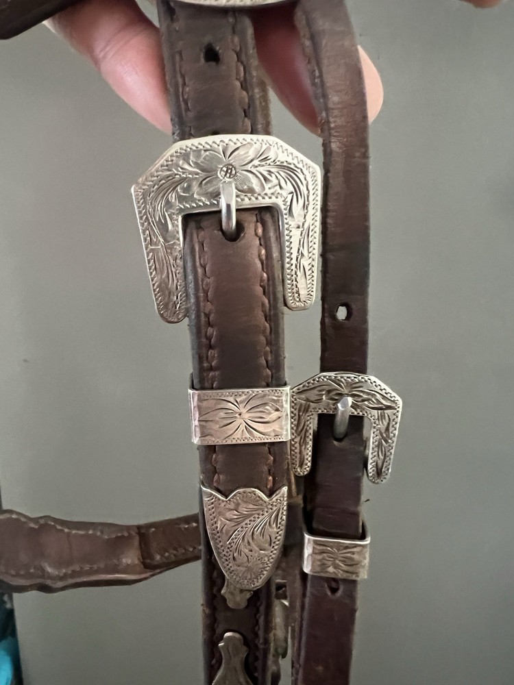 ~**Vintage**~ Kustom Kraft Silver Headstall