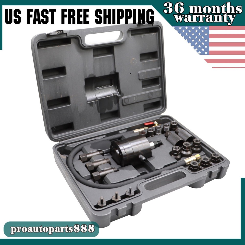 Air Vibration Injector Removal Extractor Remover Pneumatic Puller Tool Set