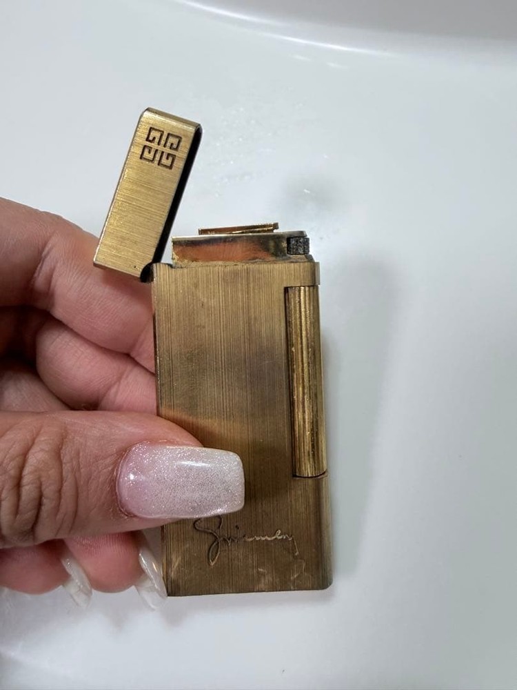 Givenchy Gold Flint Lighter 2000