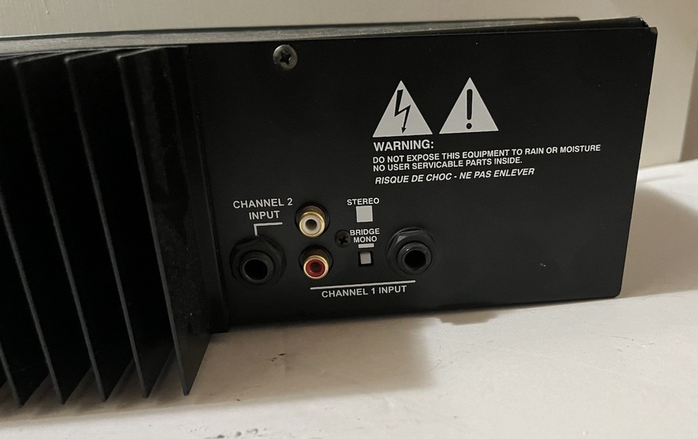 Rolls RA200 Rackmount Mosfet Power Amplifier - Tested