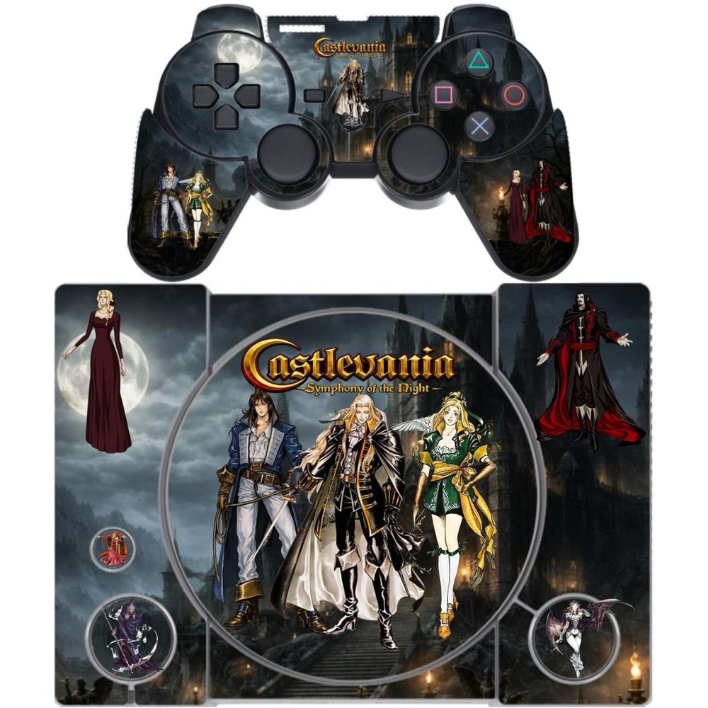 PS1 Console Custom Skin Covers