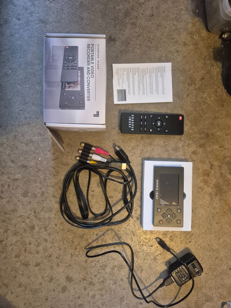 Sharper Image Portable Video Recorder and Converter