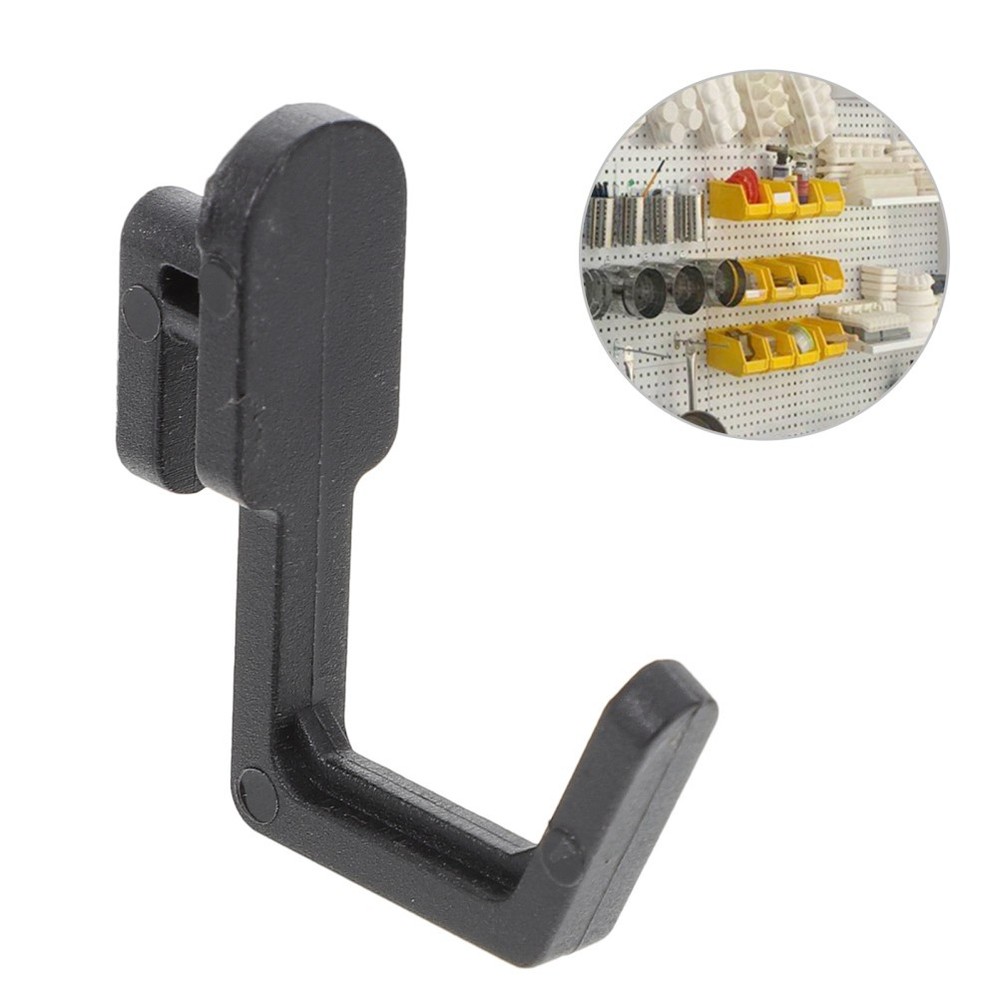 20 Pcs Peg Board Storage Hook Plastic Pegboard Hooks J for Hanging