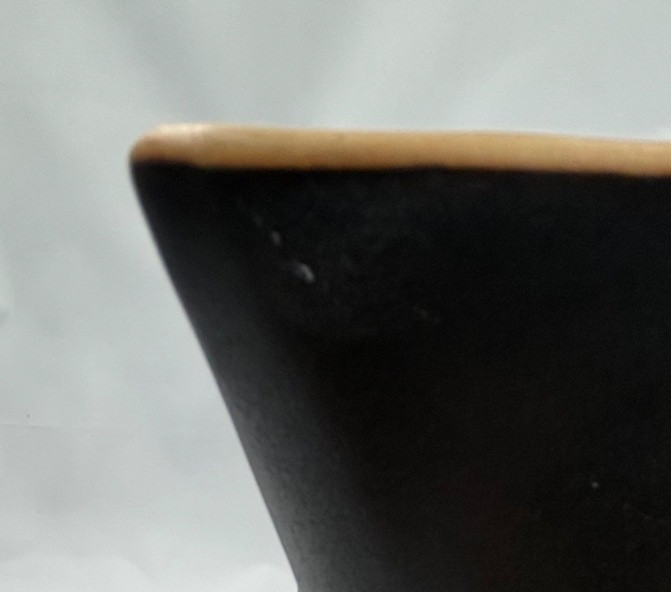 Pier 1 Large Stoneware Pitcher Black Matte Finish