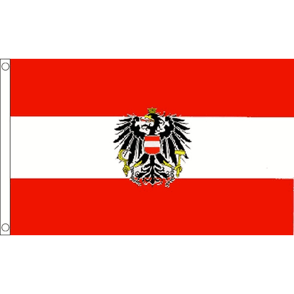 Austria Austrian Eagle Flag Table Hand Flags Bunting Party Scrunchie Displays