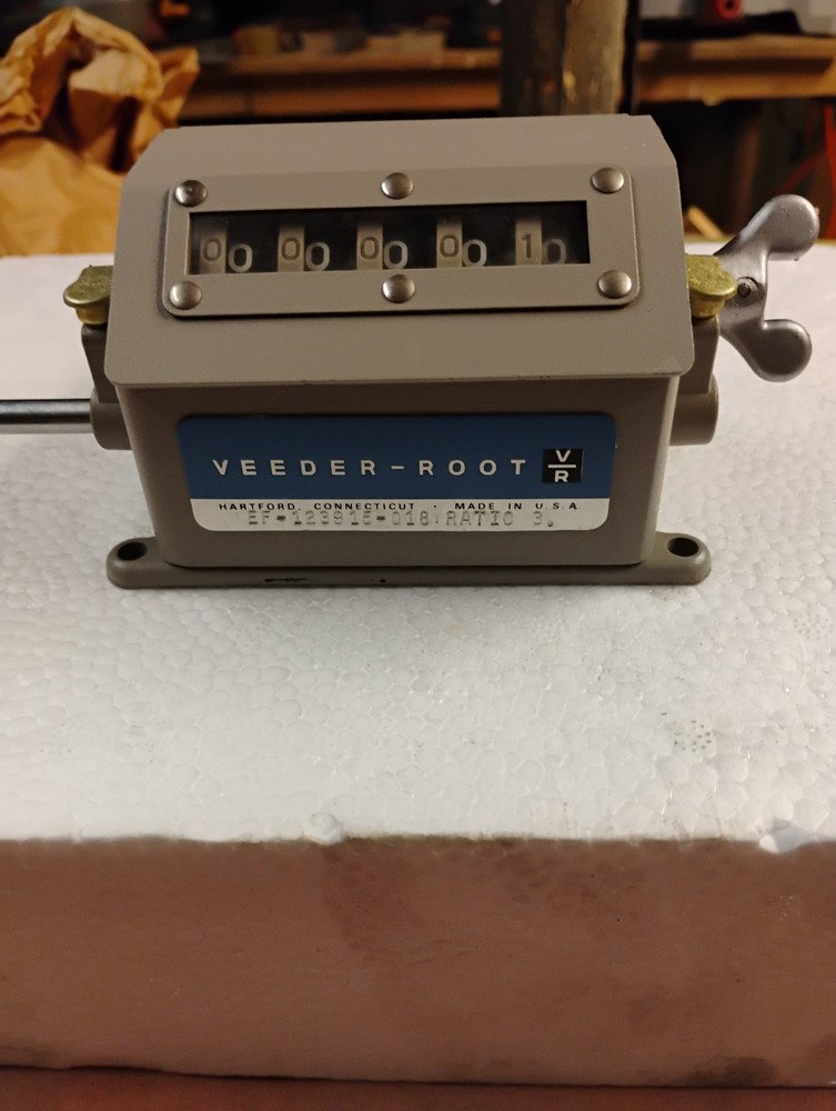 veeder root counter vintage