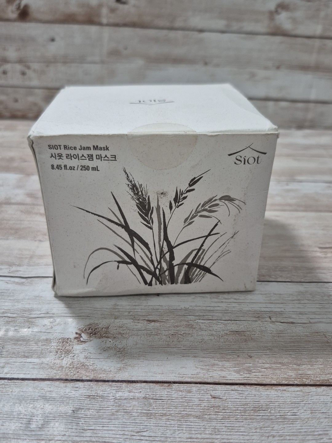 SIOT Rice Jam Mask 8.45 fl oz 250 mL - Exp 2028.09.08