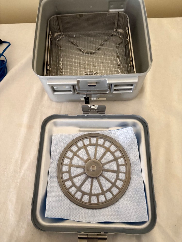 Instrument Sterilization Container with internal tray