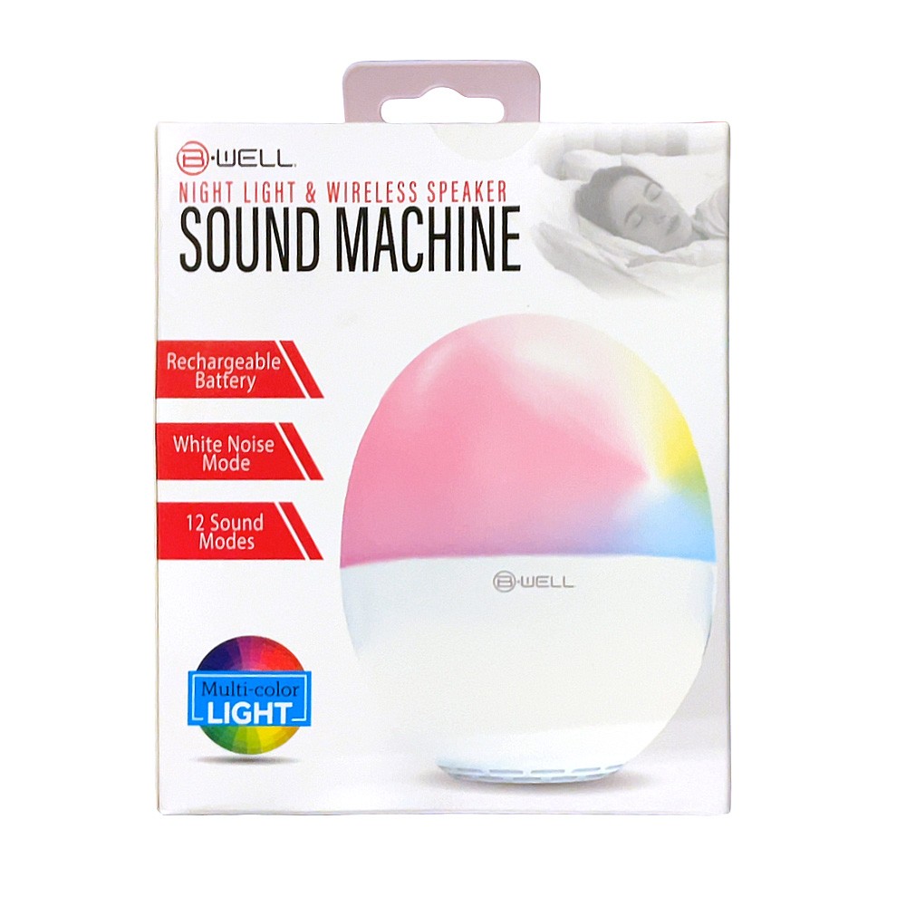 Night Light & Wireless Speaker, Sound Machine