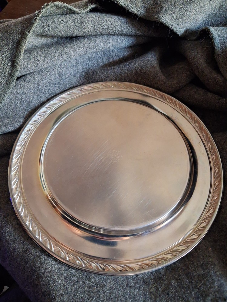 oneida silverplate serving tray
