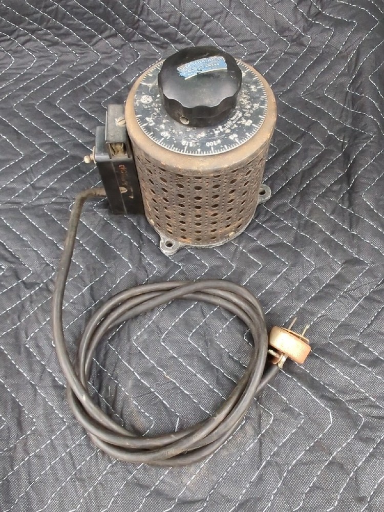 Powerstat Model 116 Variable Auto Transformer Tested & Working Fisher Scientific