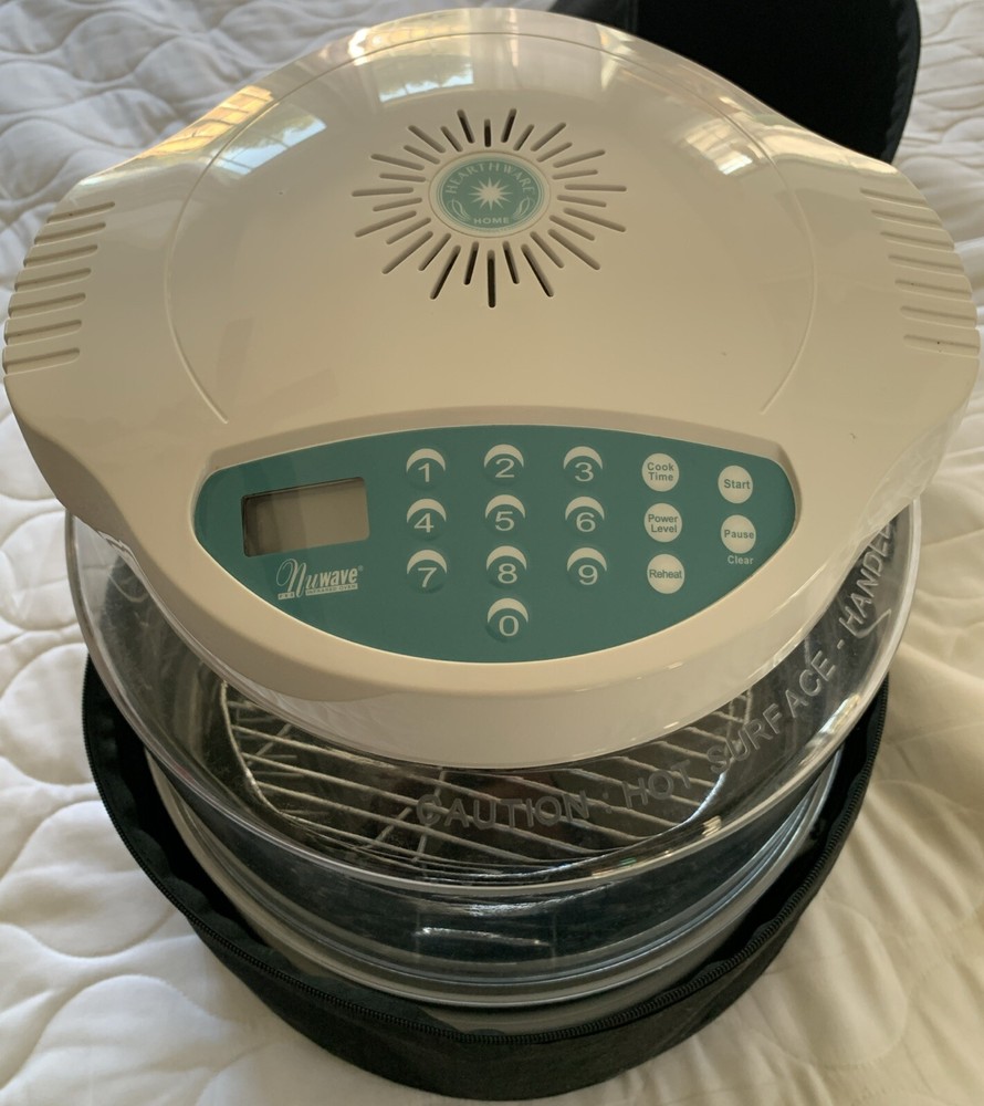 NuWave Pro Infrared Oven- Extender Ring Model 20301-20304 w/ Carry Case TESTED