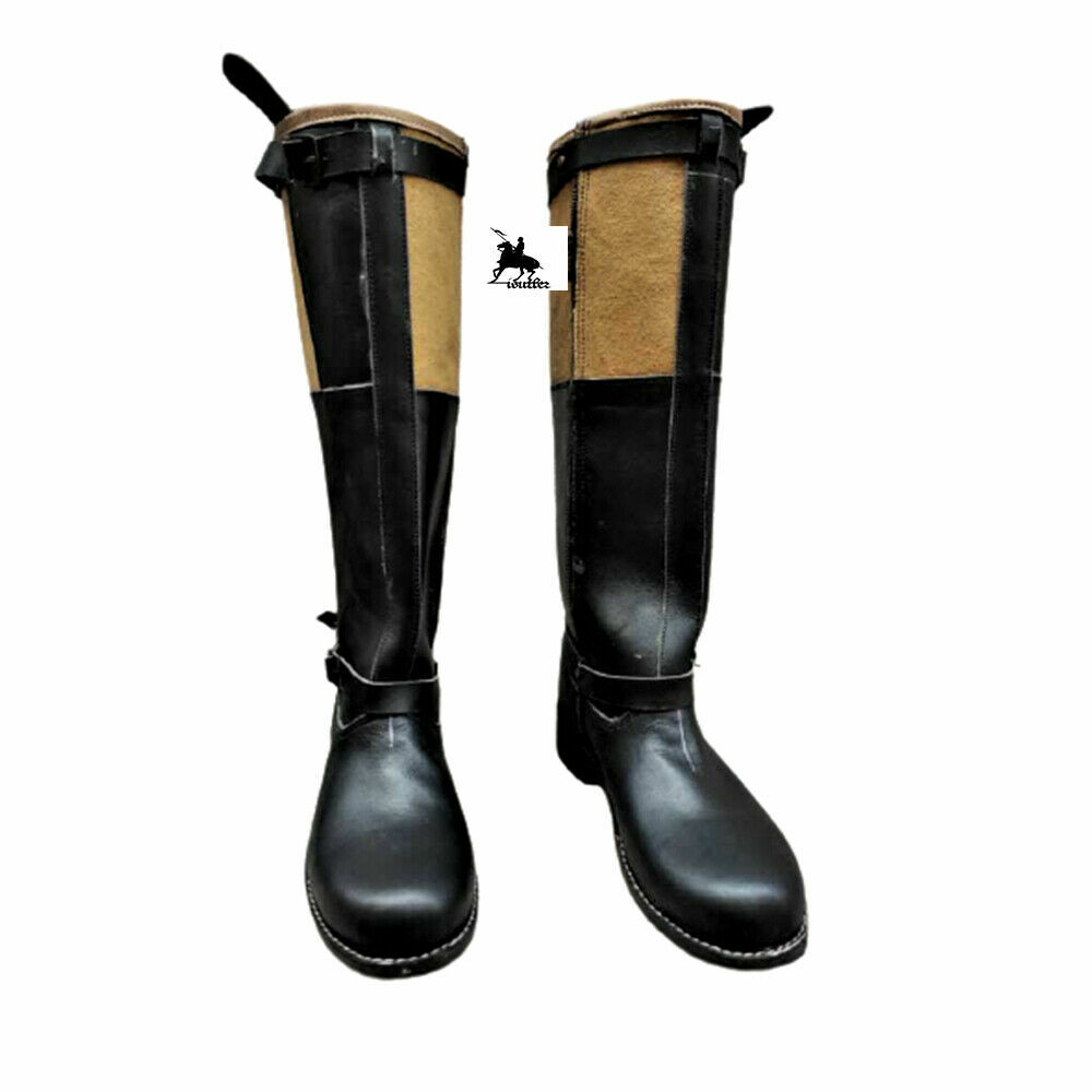 WW2 German Luftwaffe Flying boots- repro size Us 5 to Us 14