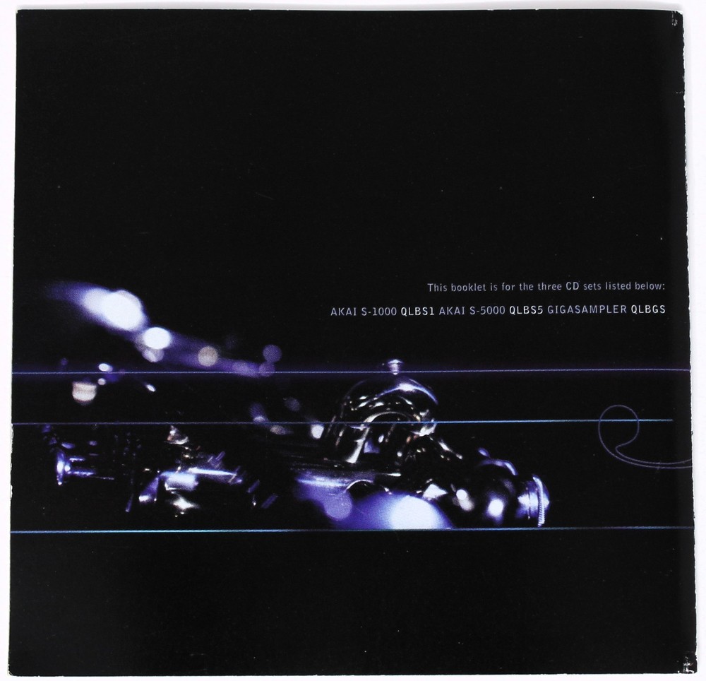 East West Quantum Leap Brass E-MU Format Sample/Sound Library/Sampling 5 CD