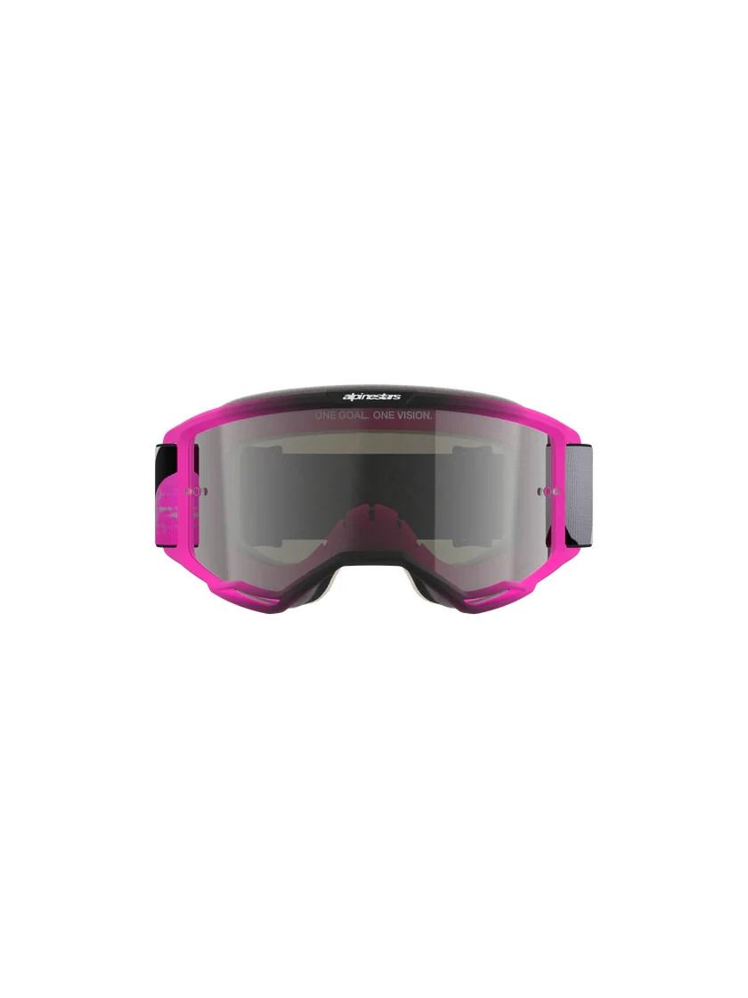 Alpinestars Vision 5 Lahnd MX ATV MTP Goggle Pink/Silver Mirror Lens