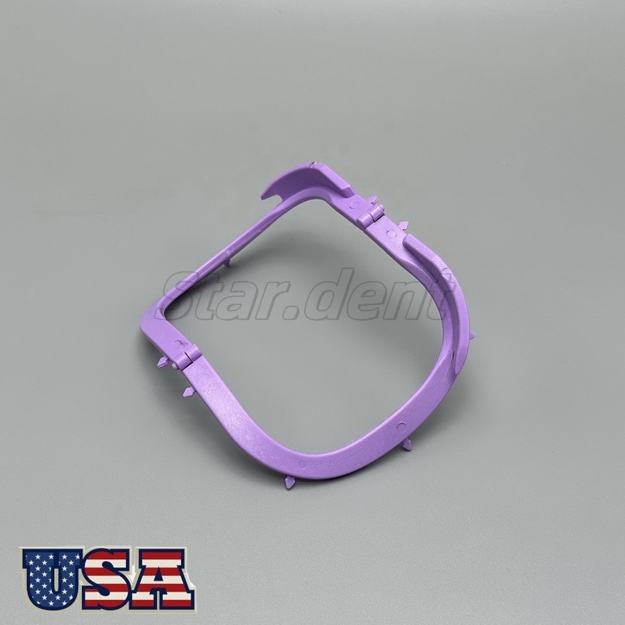 10PCS Dental Foldable Frame Plastic Rubber Dam Sheets Bracket Dental Operation
