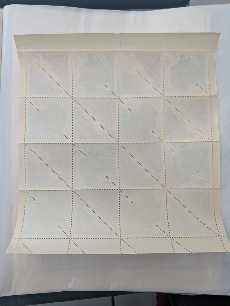 Soviet Union Arctic Research 1966 Complete Sheet MNH