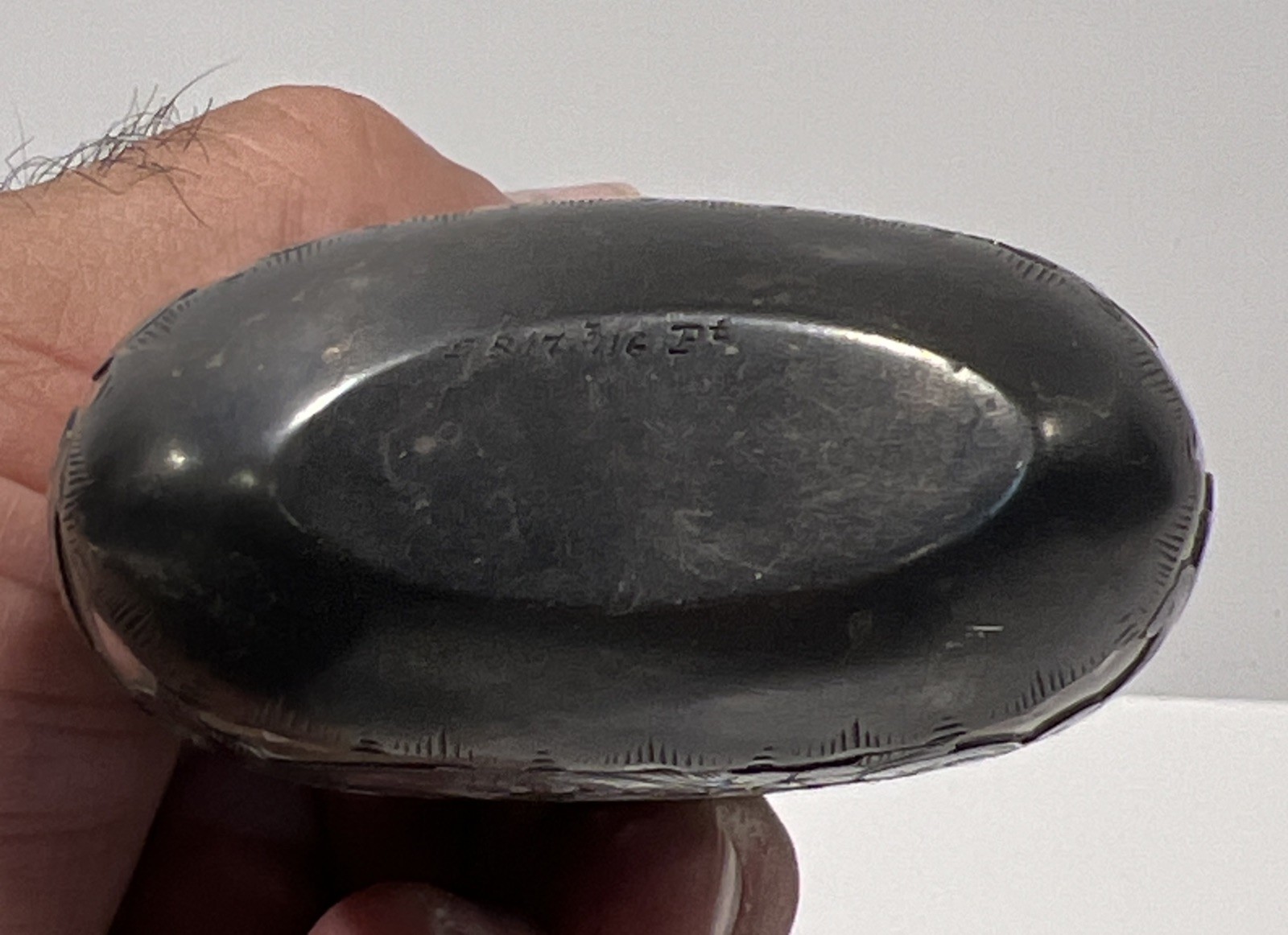 Antique Gorham .925 Sterling Silver Over Glass Overlay Flask Unmolested