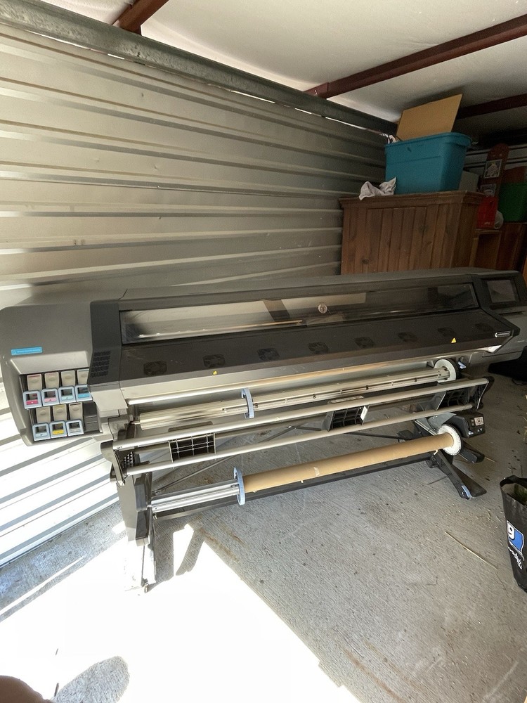 HP 365 Wide Format 64" Latex Color Printer - Working Condition