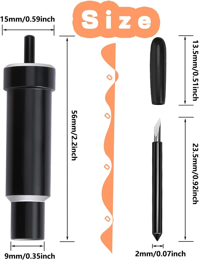 Deep-Cut Blade and Housing Kit - Compatible with Maker 3/Maker/Explore 3/Air 2/A