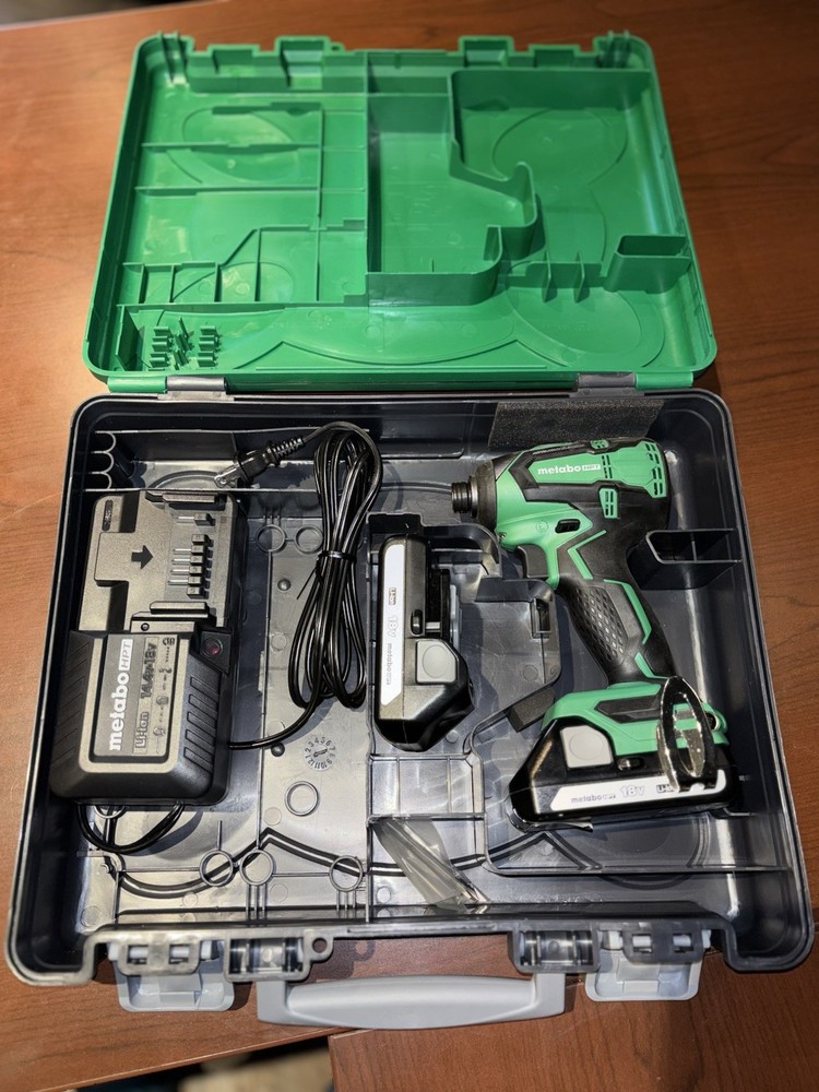 Metabo HPT 18V Variable Speed Brushless Cordless Impact Driver Kit