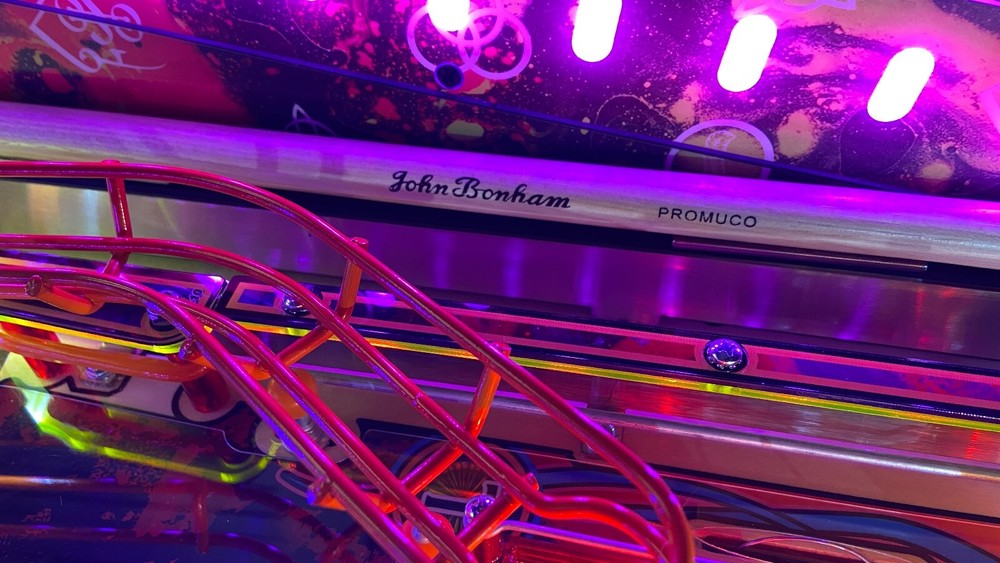 LED ZEPPELIN Pinball MAGNETIC DRUM STICK MOD