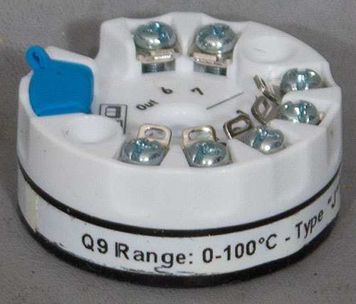 SensorTec Q9-CJ-U(0-100)C Type-J TC 0-100°C Basic Temperature Transmitter